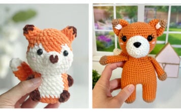 Mini Fox Amigurumi Crochet Patterns