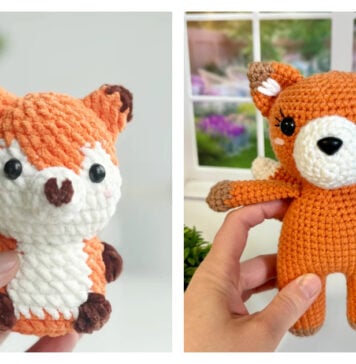 Mini Fox Amigurumi Crochet Patterns