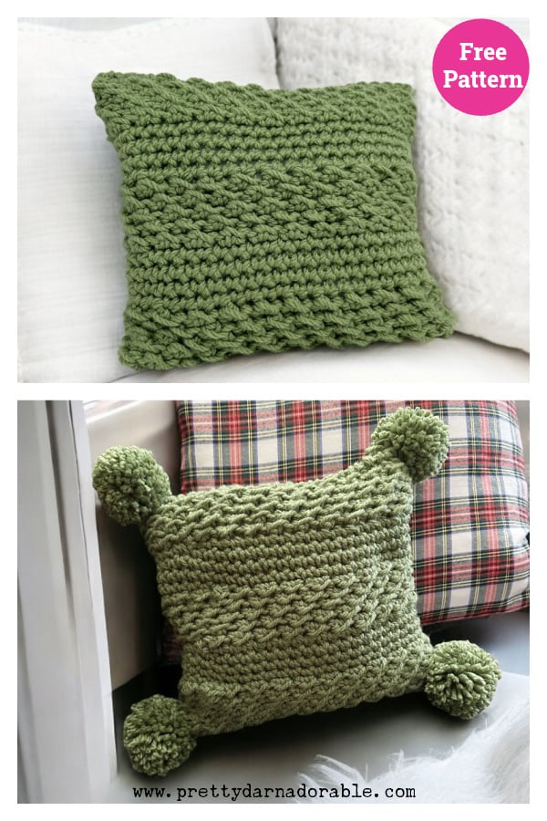 Montero Cushion Cover Free Crochet Pattern