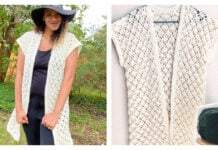 Ocean's Breath Cardi Free Crochet Pattern