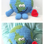 Planet Earth Cuddle Buddy Free Crochet Pattern