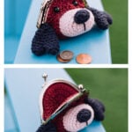 Puppy Love Coin Purse Free Crochet Pattern