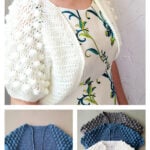 Summer Time Bolero Free Crochet Pattern and Video Tutorial