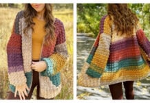 The Echoes Cardigan Free Crochet Pattern and Video Tutorial