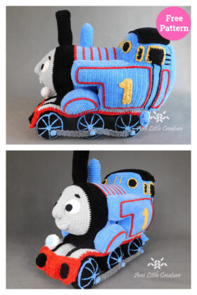 8 Train Toy Amigurumi Crochet Patterns