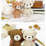 Tiny Teddy Bear Amigurumi Free Crochet Pattern