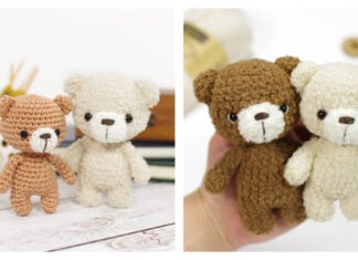 Tiny Teddy Bear Amigurumi Free Crochet Pattern