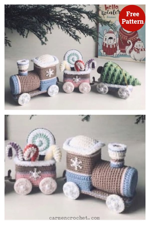 Train Amigurumi Free Crochet Pattern