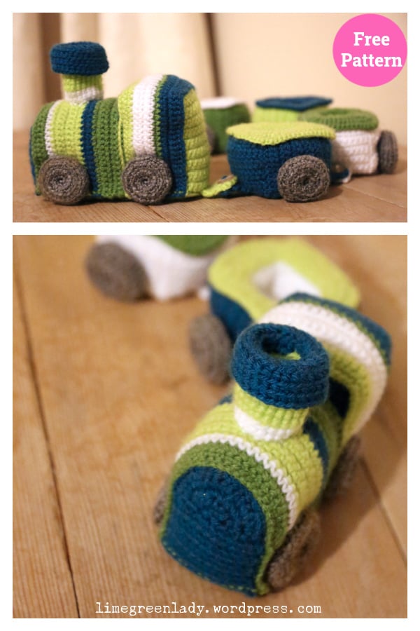 Train Free Crochet Pattern