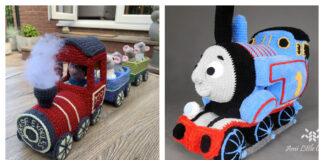 Train Toy Amigurumi Crochet Patterns