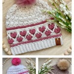 Valentina Beanie Crochet Pattern