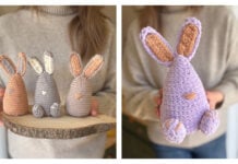 Bunny Buddy and Egg Cozy Free Crochet Pattern and Video Tutorial