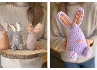 Bunny Buddy and Egg Cozy Free Crochet Pattern and Video Tutorial