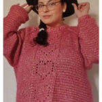 Candy Heart Sweater Free Crochet Pattern
