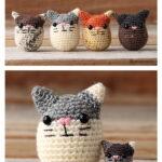 Cat Egg Amigurumi Free Crochet Pattern