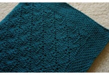 Deep Forest Baby Blanket Free Crochet Pattern