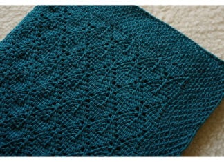 Deep Forest Baby Blanket Free Crochet Pattern