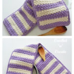 Double Oven Glove Free Crochet Pattern