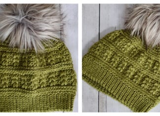 Field Beanie Free Crochet Pattern and Video Tutorial