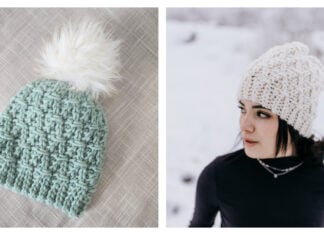 Fireside Beanie Free Crochet Pattern