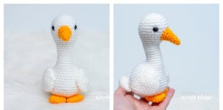 Gwen the Silly Goose Amigurumi Free Crochet Pattern