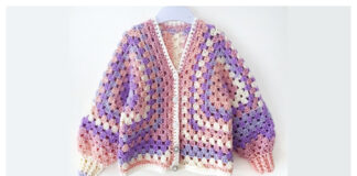 Horizon Children’s Cardigan Free Crochet Pattern