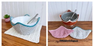 Kitchen Bowl Cozy Free Crochet Pattern