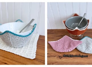 Kitchen Bowl Cozy Free Crochet Pattern