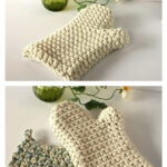 Macrame Rope Oven Mitts Free Crochet Pattern and Video Tutorial