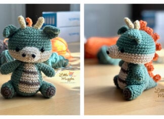 Mini Dragon Amigurumi Free Crochet Pattern