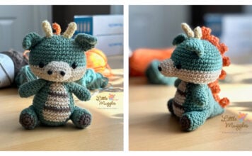 Mini Dragon Amigurumi Free Crochet Pattern