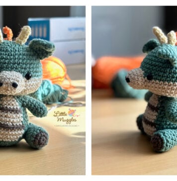 Mini Dragon Amigurumi Free Crochet Pattern