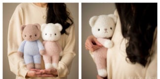 Pajama Teddy Bear Amigurumi Free Crochet Pattern