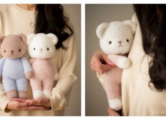 Pajama Teddy Bear Amigurumi Free Crochet Pattern