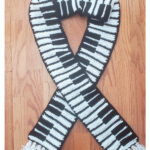 Piano Key Scarf Free Crochet Pattern