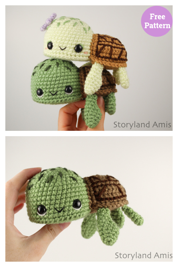 Sandy the Sea Turtle Free Crochet Pattern