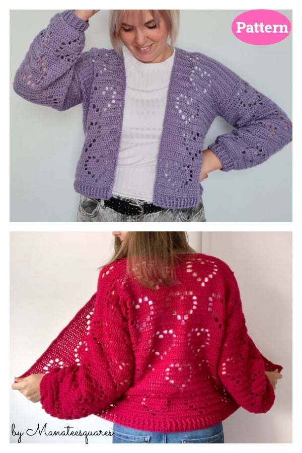 Time After Time Cardigan Crochet Pattern