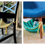 Under Chair Cat Hammock Free Crochet Patterns