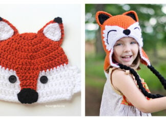 Woodland Fox Hat Crochet Patterns