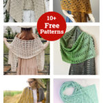 10+ Summer Lace Wrap Free Crochet Patterns