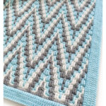 Alpine Peaks Blanket Crochet Pattern