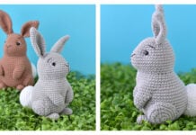 Amigurumi Spring Bunny Free Crochet Pattern