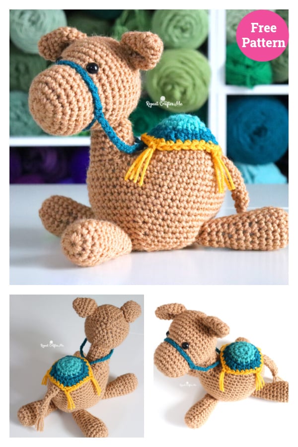 Camel Amigurumi Free Crochet Pattern