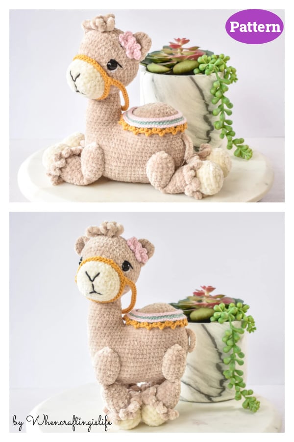 Cuddles the Camel Crochet Pattern