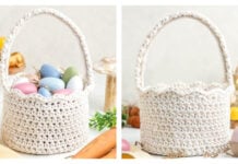 Easter Basket Free Crochet Pattern