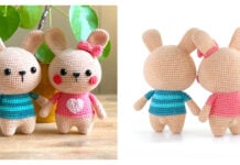 Easter Bunnies Amigurumi Free Crochet Pattern