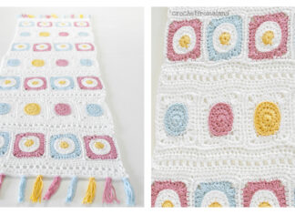 Easter Table Runner Free Crochet Pattern