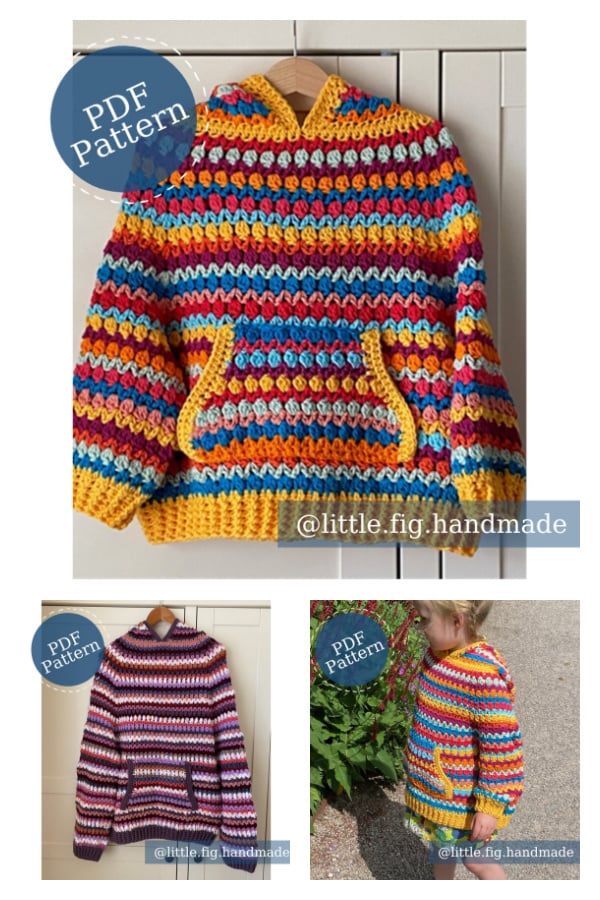 Frankie Hoodie Crochet Pattern