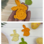 Little Easter Bunny Motif Free Crochet Pattern