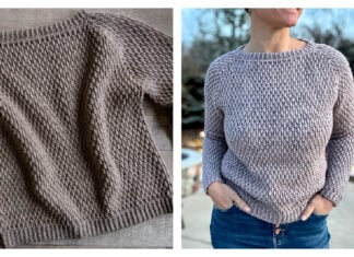 Matterhorn Pullover Sweater Free Crochet Pattern